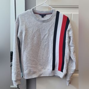 Tommy Hilfiger Women's small grey long sleeve crew neck
